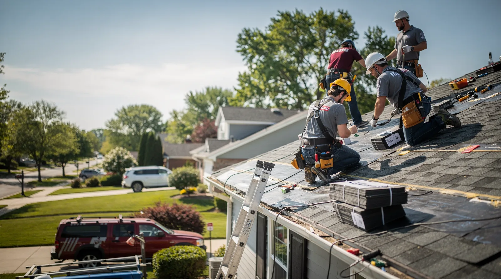 Roof Repair in Plover, IA around you